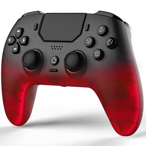 BETMI LED Wireless Controller for PS5, Pro/Slim/PC(Frosted Red Black) in Saudi Arabia