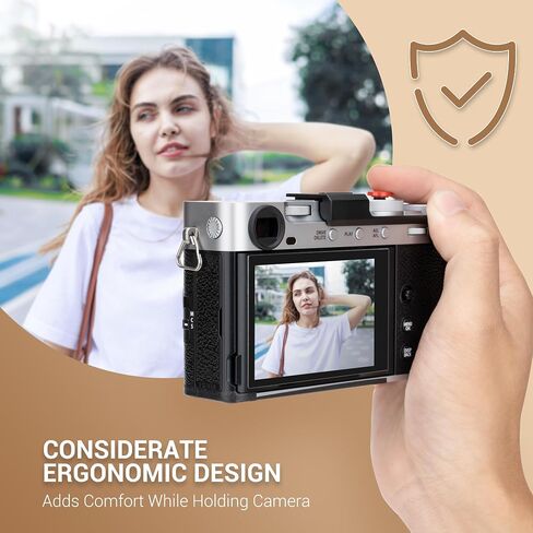 X-E5 Thumb Grip w Shutter Button & Full-Coverage for Fujifilm XE5 - Black in Saudi Arabia