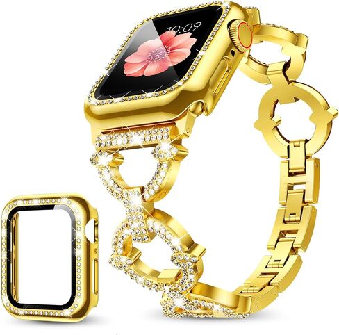 Mesime Bling Jewelry Band Compatible with Apple Watch Bands for Women in Saudi Arabia
