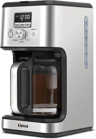 Gevi 14‑Cup Drip Coffee Maker, Programmable With Glass Carafe in Saudi Arabia