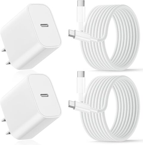 iPad Charger Fast Charging,10FT Long Braided USB C Cable,20W Type C Charger in Saudi Arabia