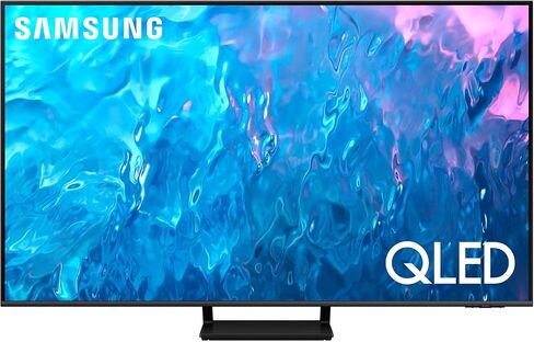 SAMSUNG 65-Inch Class QLED 4K Q70C Series Quantum HDR, Dual LED, Object Tracking Sound Lite, Q-Symphony, Motion Xcelerator Turbo+, Gaming Hub, Smart TV with Alexa Built-in (QN65Q70C, 2023 Model),Black in Saudi Arabia