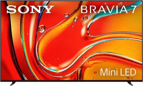 تلفزيون سوني BRAVIA 7 مقاس 75 بوصة 4K ذكي QLED Mini-LED 2024 K75XR70 حزمة متجددة in Saudi Arabia