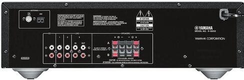 Yamaha Audio 2021 Yamaha R-S202 Stereo Receiver with Built-In Bluetooth Connectivity, Up to 100W Per Channel at 8 Ohms, 4 x RCA-In, 1 x RCA-Out, Front Panel 1/4'' Headphone Output (Black) (Renewed) in Saudi Arabia