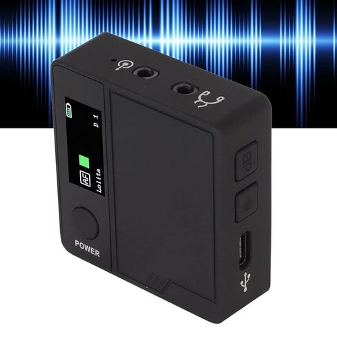 Live Sound Card Voice Changer, 11 Sound Effects Plug and Play Handheld Mini Voice Changer Device for Cell Phone Karaoke, Electric Music, Voice Chat, Game Hacking, Cell Phone Live in Saudi Arabia