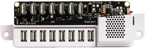 محطة شحن ومزامنة USB Cambrionix PowerPad15S ذات 15 منفذًا (الولايات المتحدة: DS-SC-PP15)، أبيض in Saudi Arabia