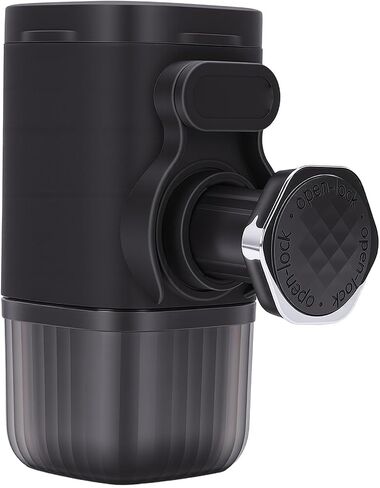 Focket Portable Coffee Maker, Lightweight Manual Espresso Machine for Travel & Camping, Reusable Stainless Steel Filter Press, Cordless Mini Espresso Maker for Home, Outdoor Use in Saudi Arabia