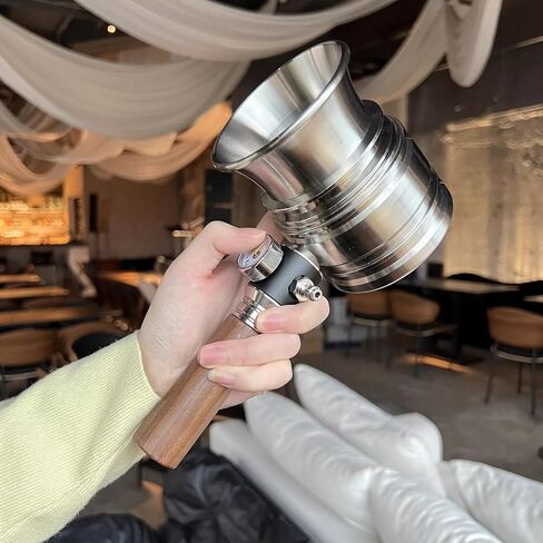 58mm Pneumatic Coffee Machine, Portable Manual Espresso Maker, with Pressure Gaugefor Home, Camping, Travel in Saudi Arabia