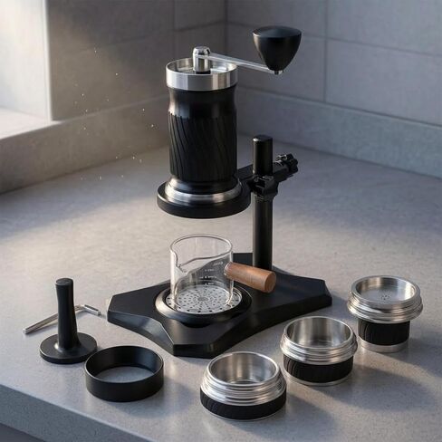 Portable Espresso Machine Manual Espresso Maker Lever Handheld Coffee Brewer With Detachable Assembly And Suitable for Home Use Office Breaks Travel in Saudi Arabia