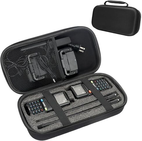 BAOFENG Walkie Talkie Case Holder Handheld Ham Radios Hard Storage Carrying Case Compatible 5RM UV-5RM AR-5RM K5PLUS UV-9R PRO UV-21R GM21 UV-7B And Radio Accessories(Bag Only) in Saudi Arabia