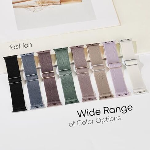 Stretchy Bands and Bling Case Compatible with Apple Watch Bands for Women 40mm 44mm 41mm 45mm 42mm 46mm in Saudi Arabia