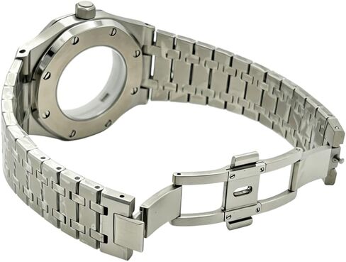 41MM Sapphire Crystal Watch Case Strap Dial Hands Set for NH35 NH36 Automatic Movement Mod Watch Accessories Set in Saudi Arabia