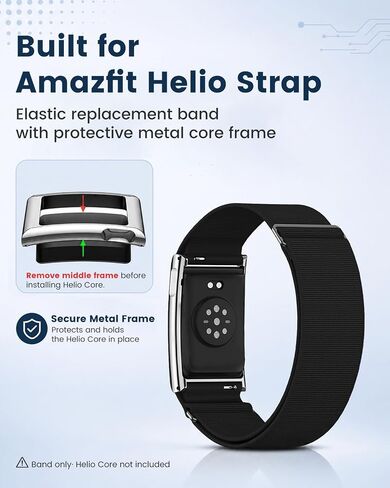 Sport Nylon Loop Compatible with Amazfit Helio Strap Band in Saudi Arabia