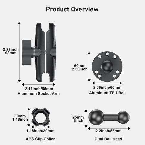 Industrial Tablet Mount for Truck&Vehicle, Heavy Duty Drill Base iPad Mount in Saudi Arabia
