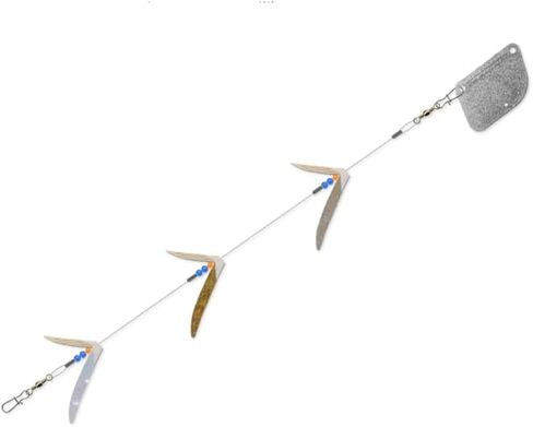 Mack's Lure 60530 Flash Lite Trolls - سلسلة 3 شفرات - 90# اختبار فضي/ in Saudi Arabia