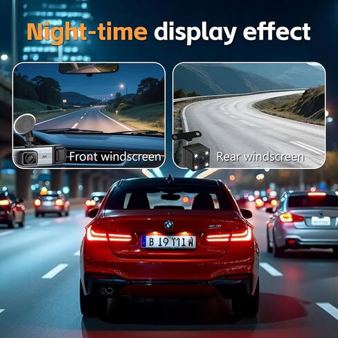 4 Channel 360° Dash Cam Front and Rear Inside Left & Right, Free 64GB Card in Saudi Arabia