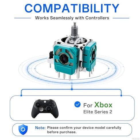 WCDZSU 2 Pcs 3D Analog Joystick for Xbox Elite Series 2 Wireless Controller in Saudi Arabia