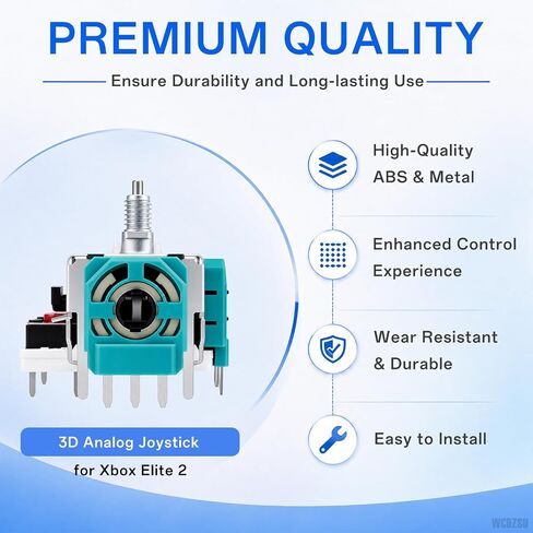 WCDZSU 2 Pcs 3D Analog Joystick for Xbox Elite Series 2 Wireless Controller in Saudi Arabia