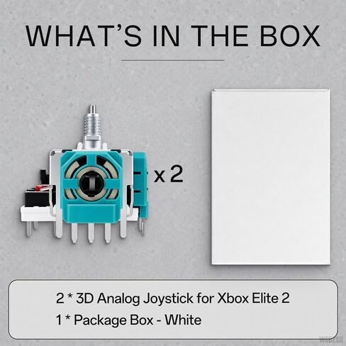 WCDZSU 2 Pcs 3D Analog Joystick for Xbox Elite Series 2 Wireless Controller in Saudi Arabia