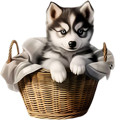 Fluffy Husky Puppy Dust Plug Acrylic Charms for electronic products,Type-C Charging Port Dust Plugs Pendant Compatible with E-Reader Phone Tablet, Gift for Christmas, Birthday, Anniversary Day in Saudi Arabia