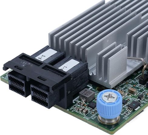 Aramox Controller Card SAS Module with 1GB Cache 12Gbit S X8 Bus 8 Internal Ports Supports JBOD 0 1 10 5 6 50 60 for Servers Workstations in Saudi Arabia