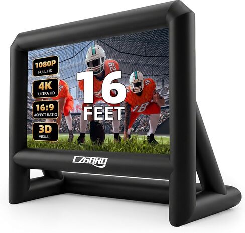 CZGBRO Inflatable Projector Screen - 14FT Outdoor Movie Screen in Saudi Arabia