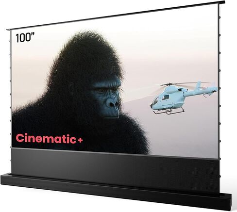 AWOL VISION 120" Motorized ALR Floor Rising Projector Screen for Ultra Short Throw Projector, Projector Screen for Home Theater, 4K/8K Ultra HD, 95% Ambient Light Reduction, ALR-F220C in Saudi Arabia