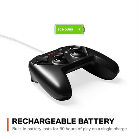 SteelSeries Nimbus+ Bluetooth Mobile Gaming Controller with iPhone Mount, 50+ Hour Battery Life, Apple Licensed, Made for iOS, iPadOS, tvOS in Saudi Arabia