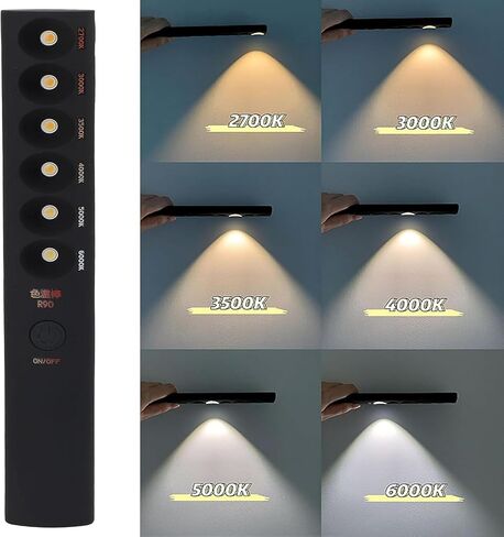 Wired4Signs Portable Color Temperature Lamp Stick - Adjustable 2700K‑6000K LED Light Bar with Rechargeable Battery and USB‑C Charging in Saudi Arabia