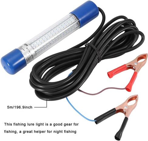 18W LED Fish Lure Light with 1000LM Brightness for Night Fishing Outdoor Use IP68 in Saudi Arabia