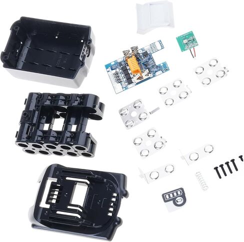 Complete 10 Cells Plasatic Battery Case Set for 18V, Box with PCB in Saudi Arabia