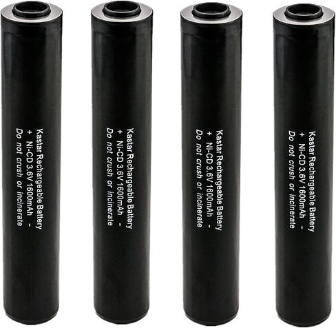 Kastar 3-Pack Ni-CD 3.6V 1600mAh بطارية بديلة لـ Streamlight ST75175، ST25170، 75175، 75300، 75301، 75302، 75303، 75304، 75305، 75306، 75307، 75308، 75309، 75310، 75311، 75500، 75501، 75502 in Saudi Arabia
