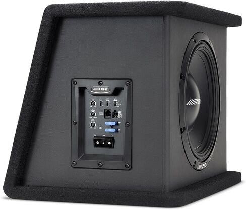 Alpine PWE-SB10 10" Powered Subwoofer Wedge Enclosure in Saudi Arabia