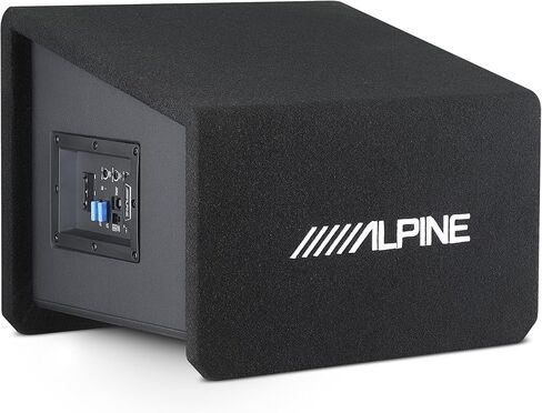 Alpine PWE-SB10 10" Powered Subwoofer Wedge Enclosure in Saudi Arabia