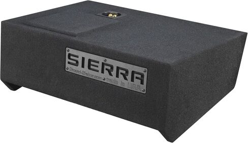 Generic 2019-2024 Sierra Crew Cab 12 بوصة صندوق فرعي مضخم صوت Solo Baric in Saudi Arabia