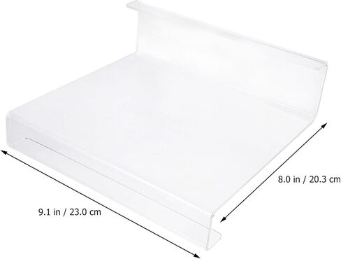Treadmill Reading Frame Tablet Holder Frame Magazine Storage Rack Acrylic Tablet Ebooks Holder for Home Workout and Running Use in Saudi Arabia