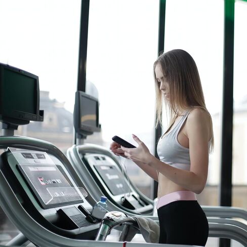 Treadmill Reading Frame Tablet Holder Frame Magazine Storage Rack Acrylic Tablet Ebooks Holder for Home Workout and Running Use in Saudi Arabia