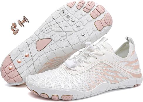 Zureto Grounding Shoes, Grounding Shoes with Copper, Hike Barefoot Footwear Waterproof Trail Running Women Mens in Saudi Arabia