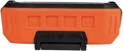 KLEIN TOOLS AEPJS2 Bluetooth Speaker with Magnetic Strip and Hook, Rechargeable, Wireless and Aux Capable, Hands Free Capable, 10 Hr Run Time, IP54 Dust and Water Resistant in Saudi Arabia