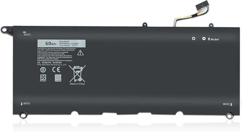 استبدال بطارية الكمبيوتر المحمول Ymawetia 60Wh PW23Y لسلسلة Dell XPS 13 9360 المتوافقة مع P54G002 0RNP72 0TP1GT 0PW23Y 13-9360-D1605G D1605T D1609 D1609G D1705G TP1GT RNP72 in Saudi Arabia