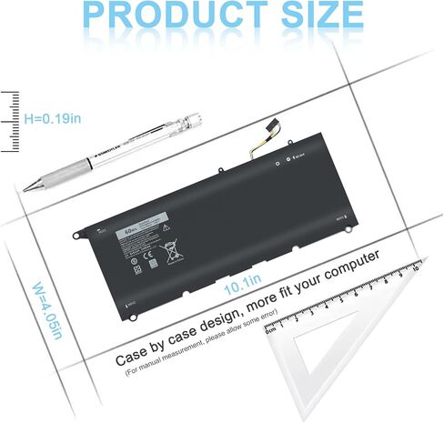 استبدال بطارية الكمبيوتر المحمول Ymawetia 60Wh PW23Y لسلسلة Dell XPS 13 9360 المتوافقة مع P54G002 0RNP72 0TP1GT 0PW23Y 13-9360-D1605G D1605T D1609 D1609G D1705G TP1GT RNP72 in Saudi Arabia