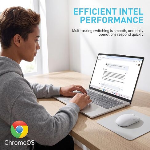 Lenovo Chromebook 14" WUXGA Touchscreen Laptop w/Intel 4-core CPU for Home in Saudi Arabia