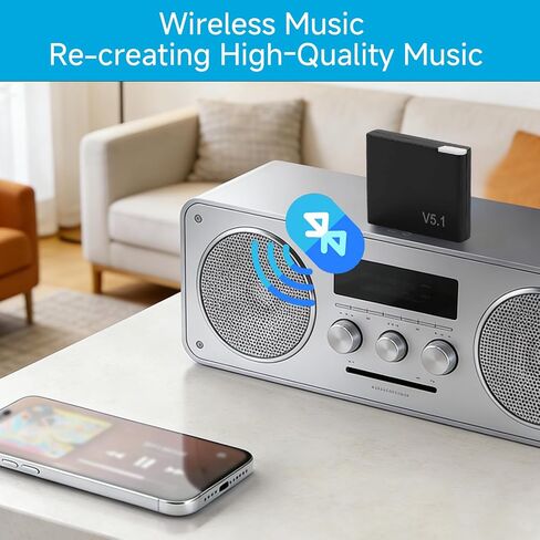 Bluetooth 5.1 30 Pin Bluetooth Adapter Receiver for Bose iPod Sounddock in Saudi Arabia