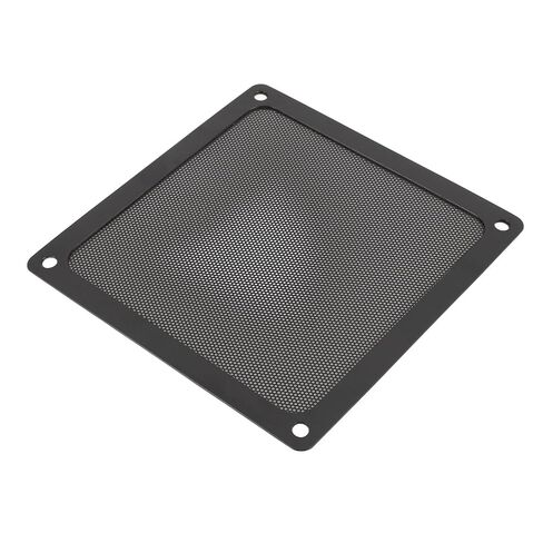 Generic PC Fan Dust Filter Magnetic Frame Fine Mesh PVC Computer Fan Filter Grills for PC Case Chicken Coop Vent 5.51x5.51in 4pcs with Ultra Fine Holes 2 Mounting Options Magn (Black) in Saudi Arabia