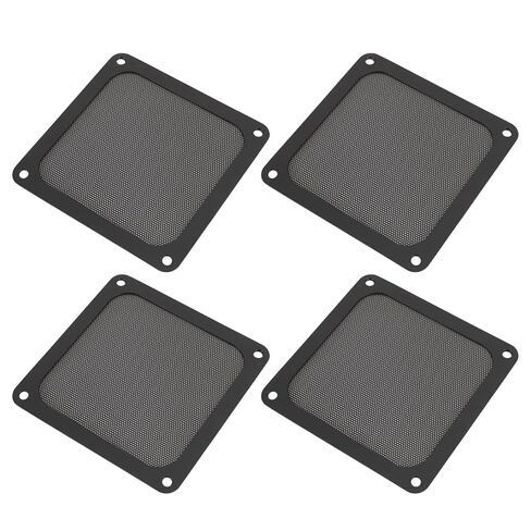 Generic 120mm PC Fan Dust Filter, Magnetic Frame PVC Mesh Grills with Ultra Fine Holes for Dust Removal, for Computer Cooler Fan and PC Case Power Supply (Black) in Saudi Arabia
