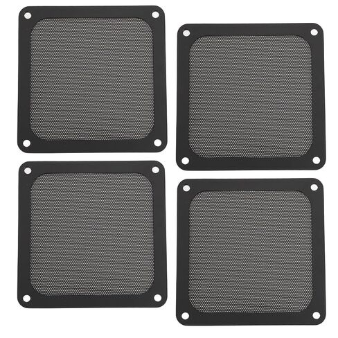 Generic 120mm PC Fan Dust Filter, Magnetic Frame PVC Mesh Grills with Ultra Fine Holes for Dust Removal, for Computer Cooler Fan and PC Case Power Supply (Black) in Saudi Arabia