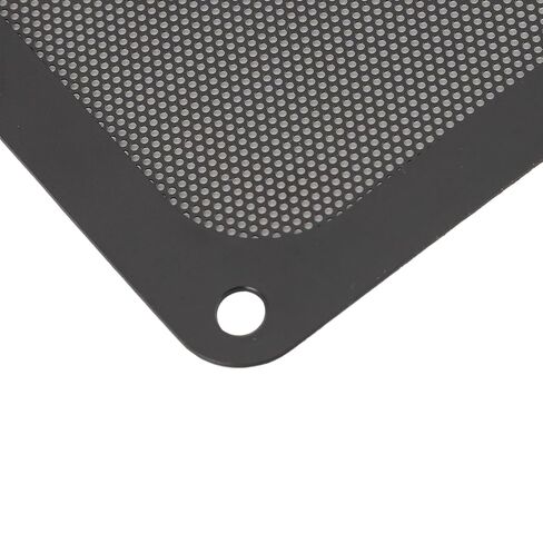 Generic 120mm PC Fan Dust Filter, Magnetic Frame PVC Mesh Grills with Ultra Fine Holes for Dust Removal, for Computer Cooler Fan and PC Case Power Supply (Black) in Saudi Arabia