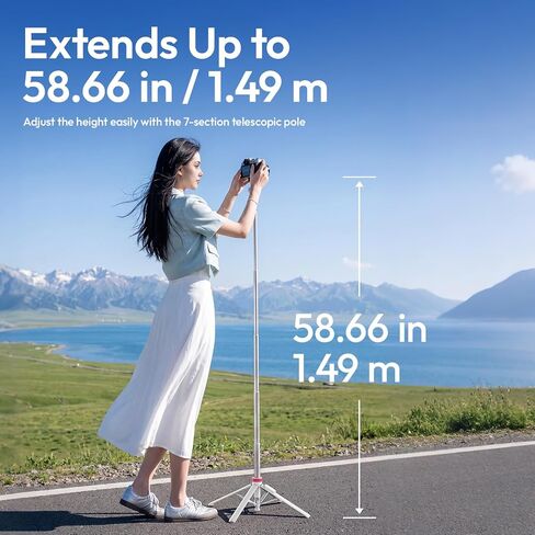 ULANZI MT44M 2-in-1 Auto Open Magnetic Phone & Camera Tripod with Remote in Saudi Arabia