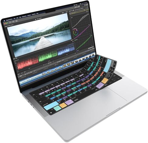 JCPal Final Cut Pro Shortcut Guide Keyboard Cover for MacBook Pro/Air/Neo in Saudi Arabia