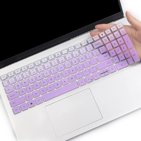 Keyboard Cover for Dell 16 Plus Laptop DB16250 DB16255 DC16250, Dell 15 Laptop DC15250 DC15255 15.6", Dell Inspiron 15 3510 3511 3515 3525 3530 3535 5510 5515 5518 7510 15.6 in Saudi Arabia